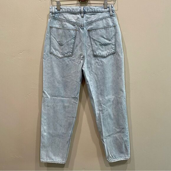 Hudson Elly Extra High Waisted Tapered Crop Jeans - Size: 29 - Picture 2 of 6